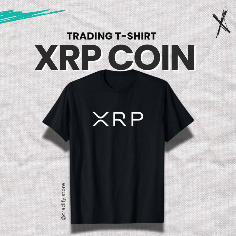 XRP Cryptocurrency T-Shirt – Crypto Investor & Blockchain Enthusiast Tee