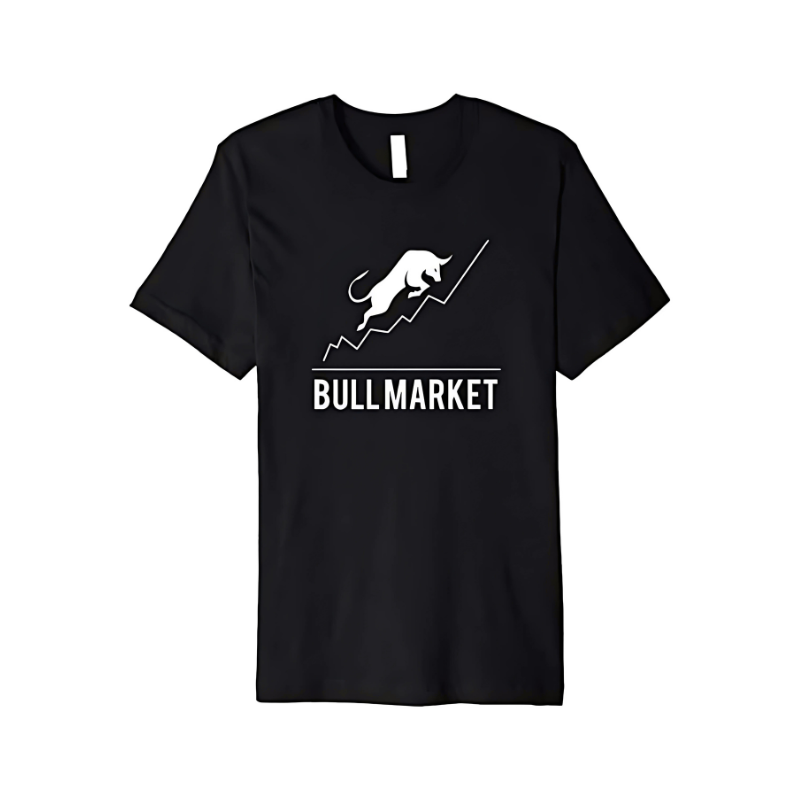 Bull Market T-Shirt – Stock Market & Crypto Trader Tee