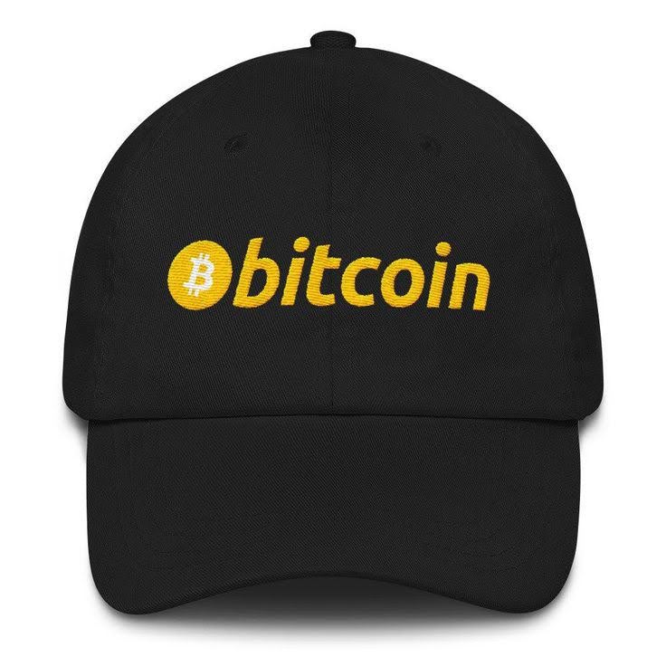 Bitcoin Embroidered Cap – Premium Crypto Hat for Traders & Investors | Adjustable Fit