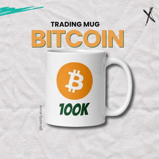 Bitcoin 100K Mug – Crypto Coffee Cup for Traders & Investors | BTC HODL Merchandise
